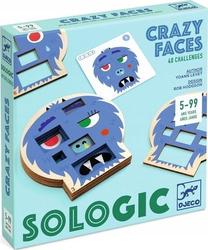 Galda spēle Djeco Sologic Crazy Faces DJ08591