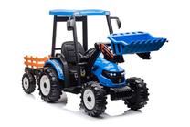 Vaikiškas elektrinis traktorius Lean Toys Hercules, mėlyna sp.