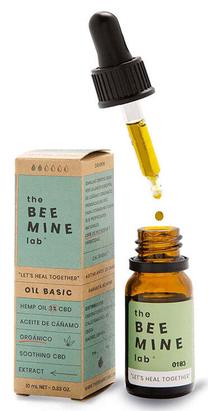 Veido aliejus The Beemine Lab CBD, 10 ml