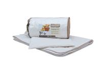 Antklodės ir pagalvės komplektas vaikams Comco Cotton Children's, 100 x 135 cm, balta, 2 vnt.