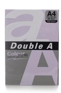 Kanceliarinis popierius Double A, A4, 80 g/m², violetinė sp., 500 lapų vnt.