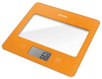 Elektroninės virtuvinės svarstyklės Sencor SKS 5023OR, oranžinė sp.