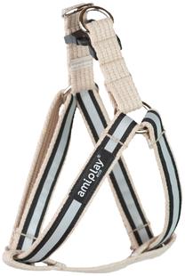 Petnešos šunims Amiplay Cotton Shine, smėlio ruda sp., 550 mm