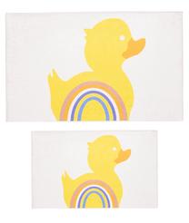 Vonios kilimėlių rinkinys Foutastic 4236A 933ELT1137, įvairių spalvų, 60 cm x 100 cm