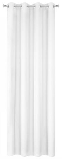 Naktinė užuolaida ZKXT-22, balta sp., 140 cm x 250 cm