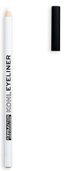 Acu zīmulis Makeup Revolution London Kohl Eyeliner, 1.2 g, balta krās. white