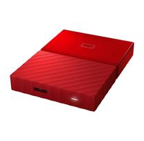 Kietasis diskas Western Digital My Passport, HDD, 1 TB, raudona sp.