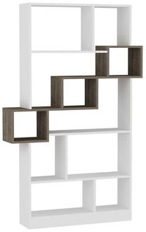 Pastatoma lentyna Kalune Design Tuna 550ARN1611, ruda sp./balta sp., 160 cm x 90 cm x 22 cm