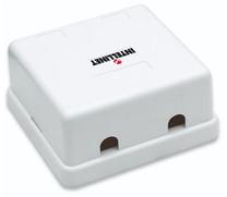 Priedas tinklo produktams Intellinet Surface Mount Box For Keystone Module 2-Outlet, balta sp.