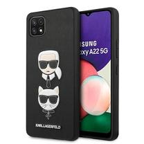 Чехол для телефона Karl Lagerfeld Karl`s & Choupette, черный цв., Samsung