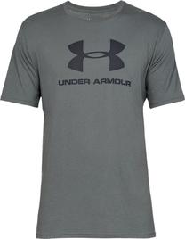 Футболка, мужские Under Armour Sportstyle Logo Tee, серый цв., xl