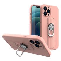 Telefona vāciņš Hurtel Rope Case, rozā krās., Apple