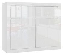 Komoda Tuckano Sparkle, balta sp., 90 cm x 40 cm x 107 cm
