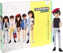 Кукла Mattel Creatable World Creatable World Black Braided Hair Black Braided Hair, 28 см