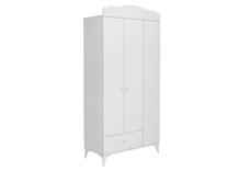 Spinta Kalune Design Sansa, balta sp., 40 cm x 90 cm x 184 cm