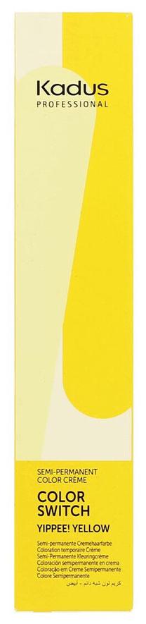 Kраска для волос Kadus Professional Color Switch, yippee yellow цв., 80 мл