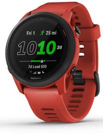 Viedais pulkstenis Garmin Forerunner 745, sarkana krās.