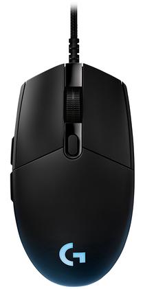 Laidinė žaidimų pelė Logitech G Pro, juoda sp.