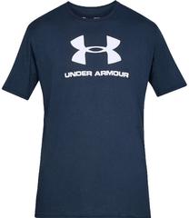 Футболка, мужские Under Armour Sportstyle Logo Tee, синий цв., s
