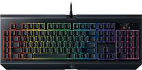 Laidinė žaidimų klaviatūra Razer BlackWidow BlackWidow Chroma V2 Razer Green, EN/RU, juoda sp.