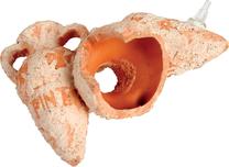 Аэратор Zolux Amphora, oранжевый цв./бежевый цв., 5 см