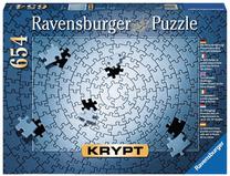 Dėlionė Ravensburger Krypt 159642, 50 cm x 70 cm, 654 vnt., sidabro sp.