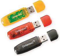 USB atmintinė Intenso Rainbow, 16 GB