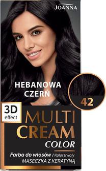 Kраска для волос Joanna Multi Cream, ebony black цв., 42