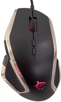 Laidinė žaidimų pelė White Shark Miyamoto GM-9001, sidabro sp.