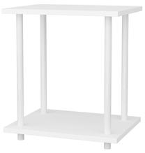 Kavos staliukas Kalune Design Bristol, balta sp., 35 cm x 44.6 cm x 48.2 cm