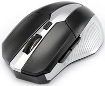 Bezvadu datora pele Sbox WM-9017, micro usb, sudraba krās./melna krās.