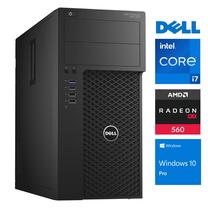 Stacionarus kompiuteris Dell RM87241, atnaujintas Intel Core i7-7700, DDR4 16 GB, SSD 256 GB, Radeon RX 560 4 GB GDDR5, Windows 10 Pro Precision 3620 Tower