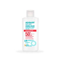 Kremas įdegio priežiūrai kūnui Agrado Sensitive Sun Cream SPF50, 100 ml