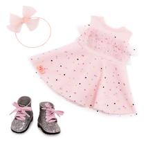 Комплект одежды для куклы Our Generation Pink & Colourful, розовый цв.