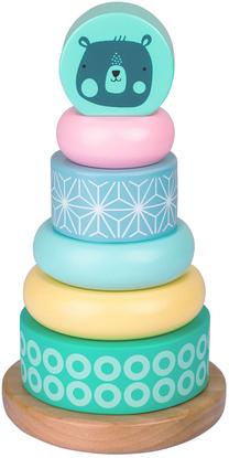 Развивающая игра Edu Fun Toys Stacking Rings, многоцветный