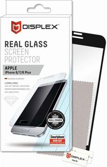 Telefono apsauginis stiklas Displex for Apple iPhone 6+/6s+/7+/8+, 9H