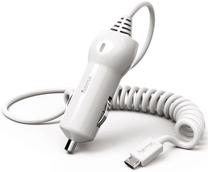 Automobilinis įkroviklis Hama, Micro USB male, balta sp.