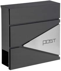 Pašto dėžutė Lean 26729, antracito sp., 10.5 cm x 37 cm x 37 cm