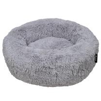 Kaķu guļvieta VLX District70 Fuzz, pelēka krās., 60 cm x 60 cm