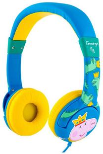 Laidinės ausinės vaikams OTL Technologies Kids Stereo Peppa Pig - Pig George, mėlyna sp.