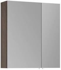 Piekarināms vannas istabas skapis ar spoguli Kalune Design Side, valriekstu krās., 16 cm x 60 cm x 66 cm