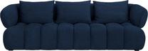 Sofa Micadoni Reese MIC_3S_192_F1_REESE8, tamsiai mėlyna sp., 256 x 100 cm x 84 cm