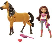 Кукла Mattel Spirit Untamed Ride Together Lucky & Spirit GXF95, 18 см, многоцветный