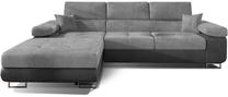Kampinė sofa Armando Monolith 84, Monolith 97, pilka sp., kairinė, 280 x 205 cm x 90 cm