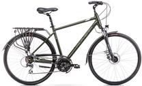Velosipēds tūristu Romet, 28 ", 19" rāmis, zaļa krās./pelēka krās.