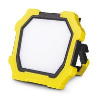 Prožektorius be judesio daviklio I-Watts Pro, 40 W, 4300 lm, IP54, juoda sp./geltona sp.