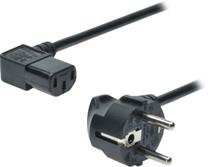 Kabelis Digitus AK-440102-018-S CEE 7/7 plug, IEC C13, 1.8 m