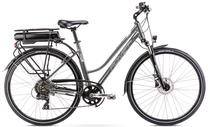 Elektrinis dviratis Romet Gazela, 18", 28", 250 W, 12 Ah, grafito sp.