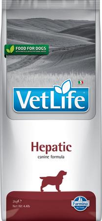 Kuiv koeratoit Farmina Vet Life Hepatic, 2 kg