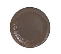 Šķīvis pusdienu Domoletti Brown arabic, Ø 26.6 cm, brūna krās.